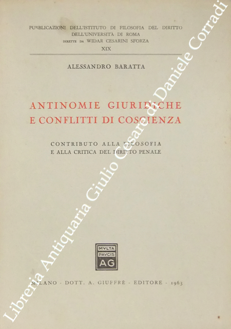 Antinomie giuridiche e conflitti di coscienza