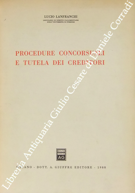 Procedure concorsuali e tutela dei creditori
