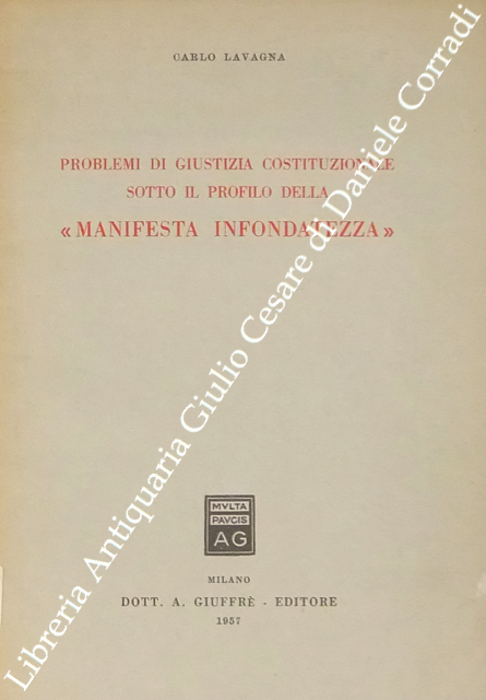 Problemi di giustizia costituzionale