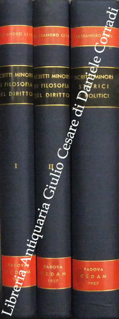 Scritti minori di Alessandro Levi