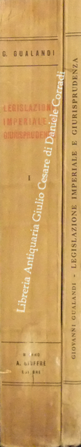 Legislazione imperiale e giurisprudenza