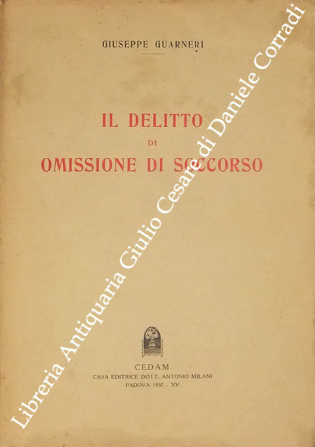 Il delitto di omissione di soccorso