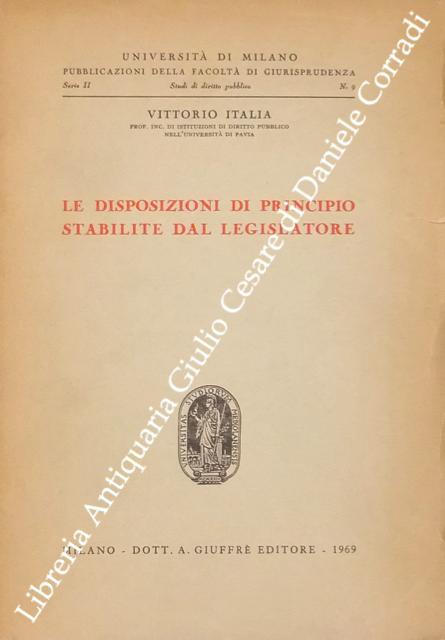 Le disposizioni di principio stabilite dal legislatore