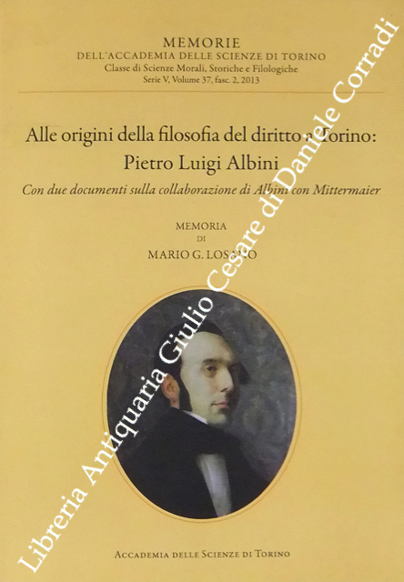 Alle origini della filosofia del diritto a Torino: Pietro Luigi Albini