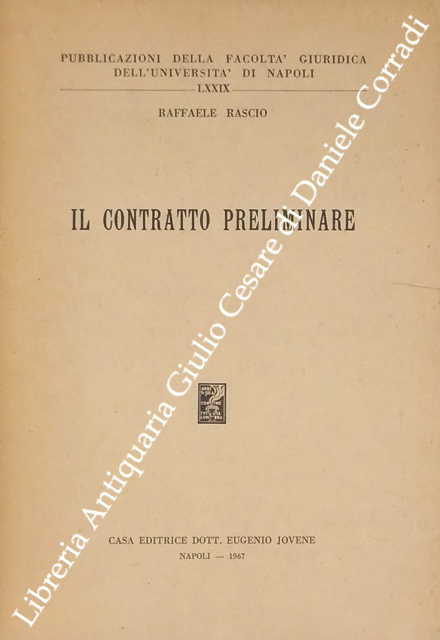 Il contratto preliminare