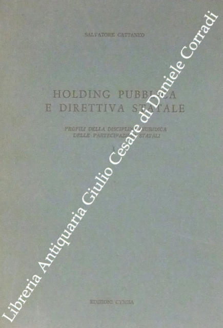 Holding pubblica e direttiva statale