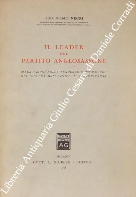 Il leader del partito anglosassone