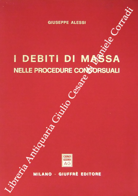 I debiti di massa nelle procedure concorsuali