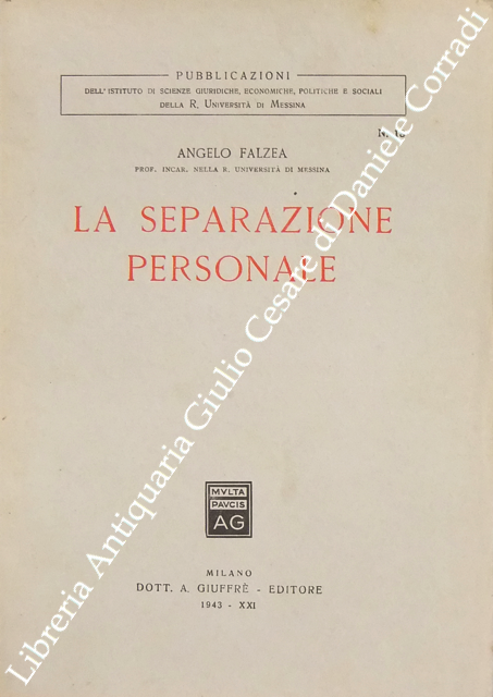 La separazione personale