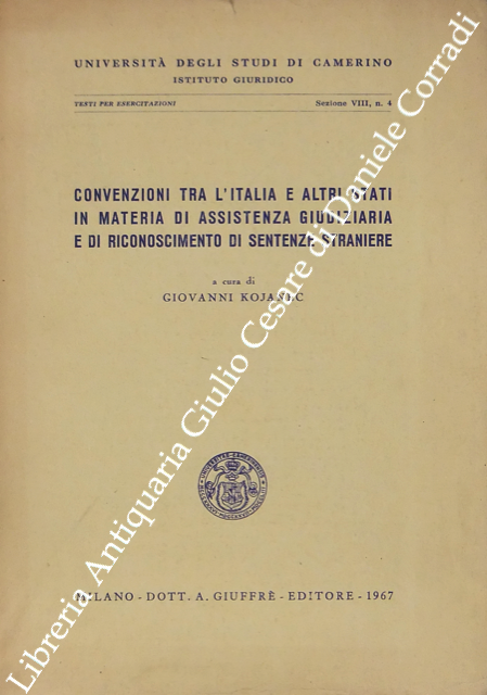 Convenzioni tra l'Italia e altri stati