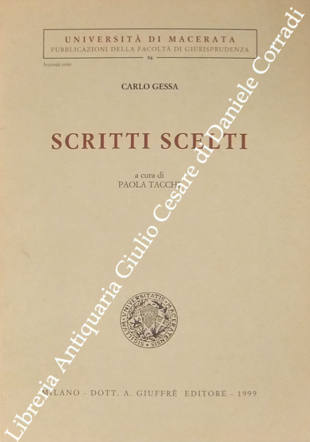 Scritti scelti