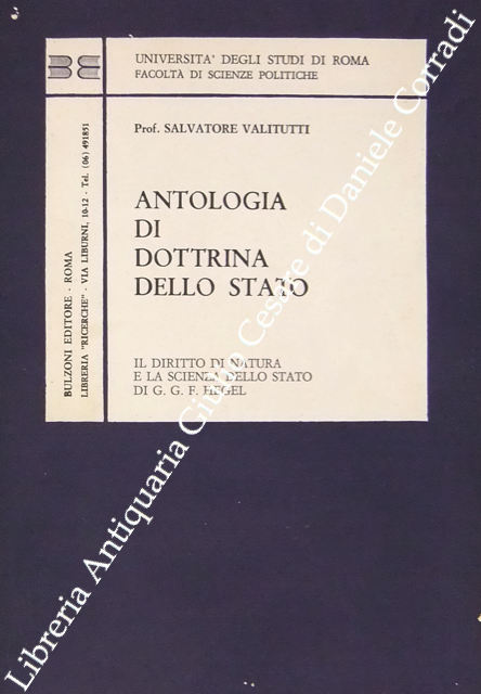 Antologia di dottrina dello stato