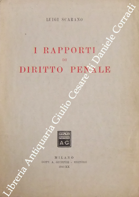 I rapporti di diritto penale