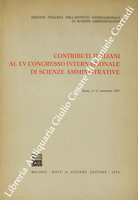 Contributi italiani al XV congresso