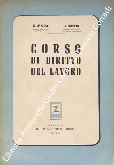 Corso di diritto del lavoro