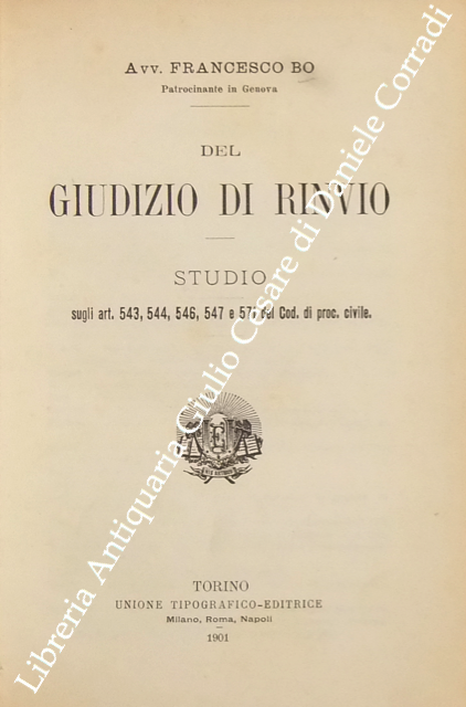 Del giudizio di rinvio