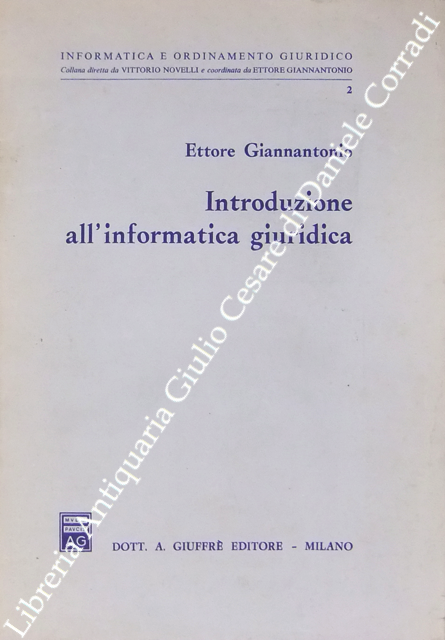 Introduzione all'informatica giuridica
