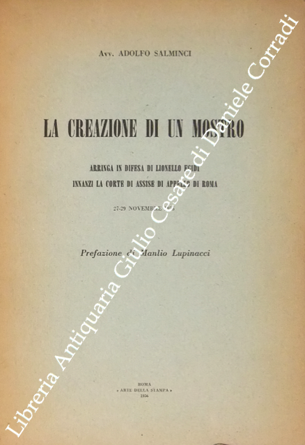 La creazione di un mostro