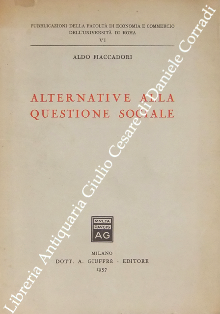 Alternative alla questione sociale