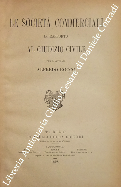 Le società commerciali in rapporto al giudizio civile