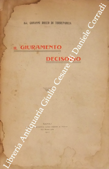 Il giuramento decisorio
