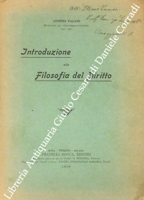 Introduzione alla filosofia del diritto