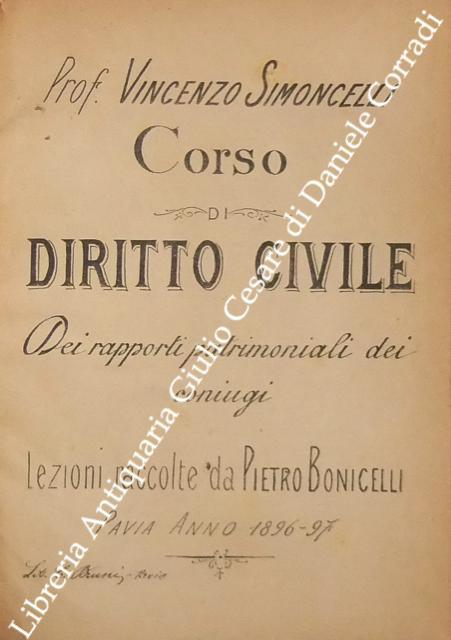 Corso di diritto civile