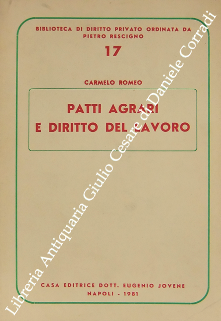 Patti agrari e diritto del lavoro