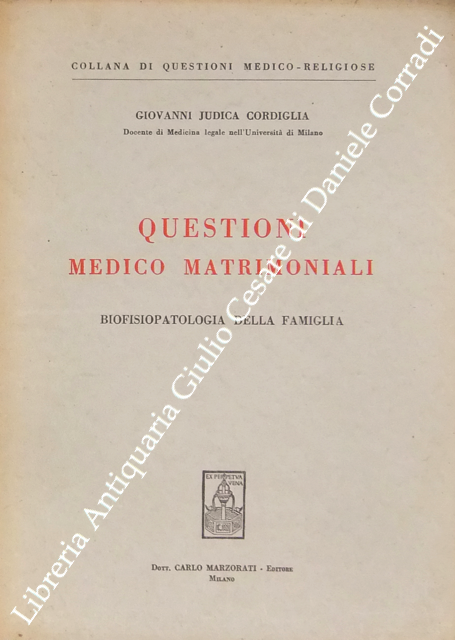 Questioni medico matrimoniali
