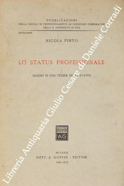 Lo status professionale