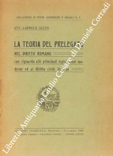 La teoria del prelegato nel diritto romano