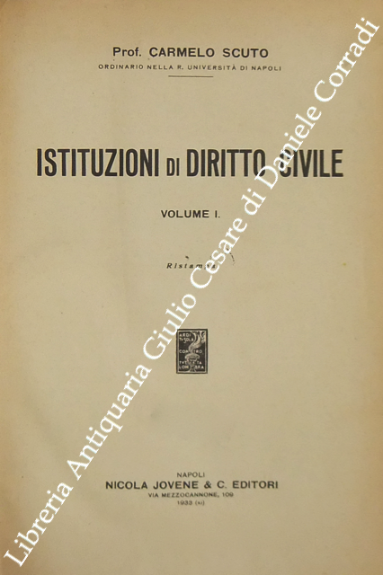 Istituzioni di diritto civile