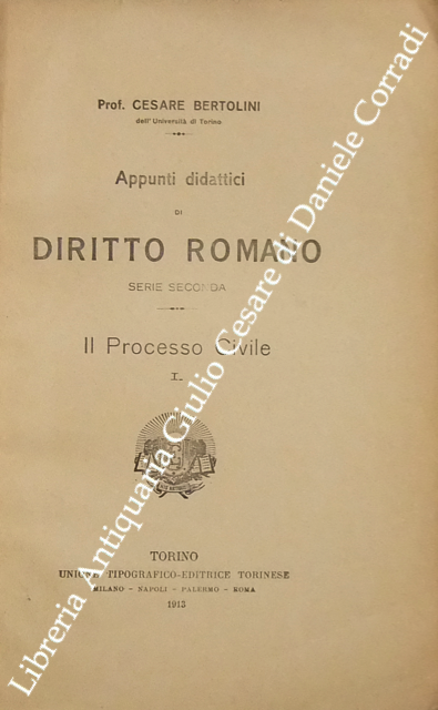 Appunti didattici di Diritto Romano