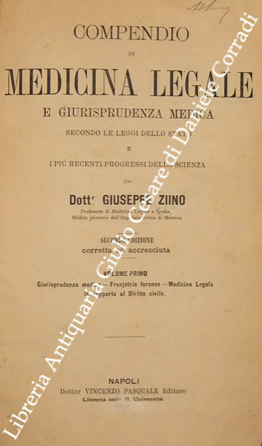 Compendio di medicina legale