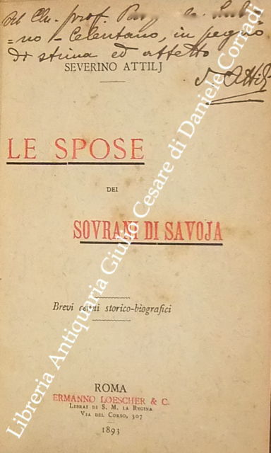 Le spose dei sovrani di Savoja