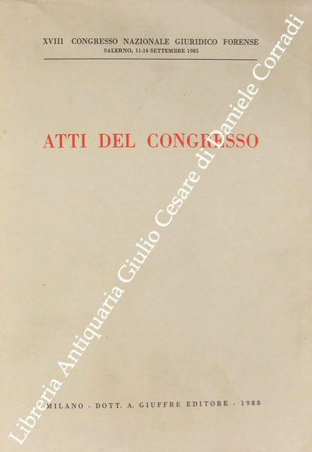 Atti del congresso 