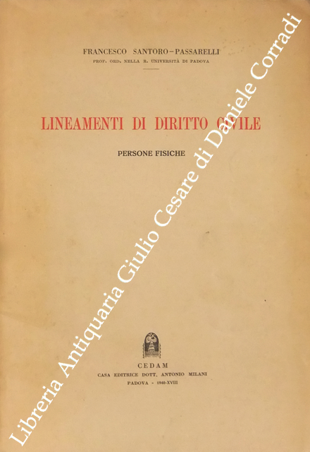 Lineamenti di diritto civile