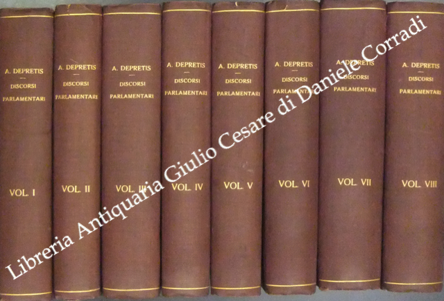 Discorsi parlamentari di Agostino Depretis