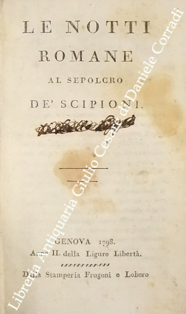 Le notti romane al sepolcro de' Scipioni