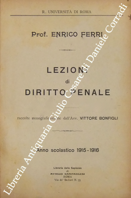 Lezioni di diritto penale