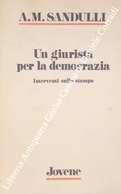 Un giurista per la democrazia