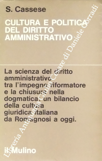 Cultura e politica del diritto amministrativo