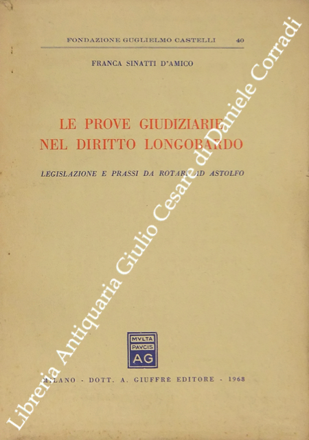 Le prove giudiziarie nel diritto longobardo