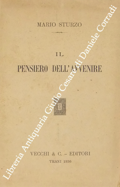Il pensiero dell'avvenire