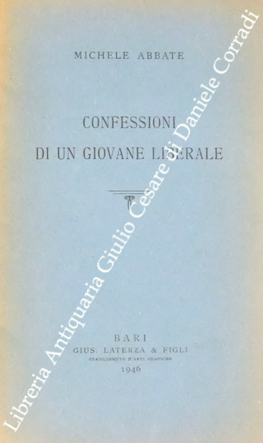 Confessioni di un giovane liberale