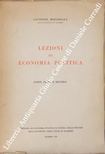 Lezioni di economia politica