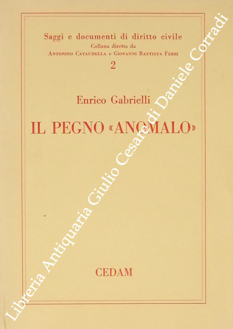 Il pegno anomalo