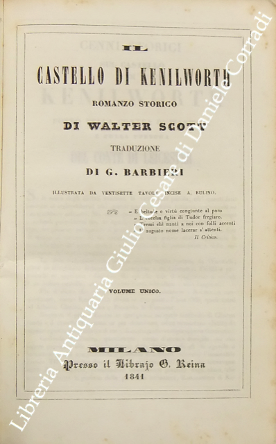 Il Castello di Kenilworth