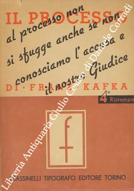 Il processo. Versione e prefazione di Alberto Spai