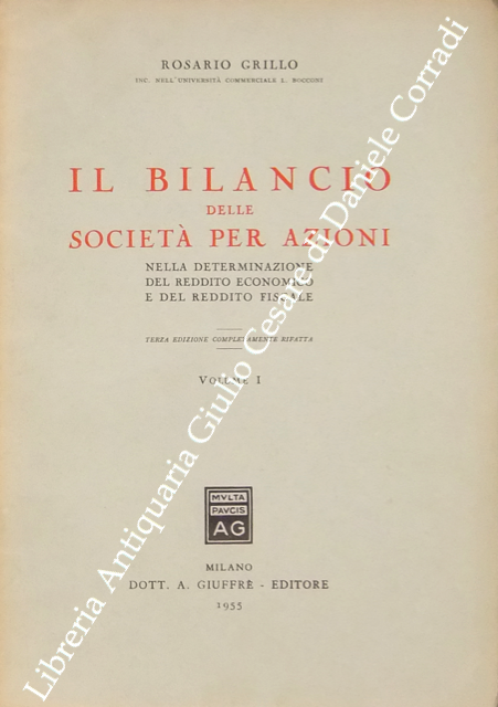 Il bilancio delle società per azioni nella determinazione del reddito fiscale 